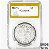 1887-S Morgan Silver Dollar PGA MS64
