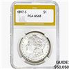 1897-S Morgan Silver Dollar PGA MS68