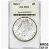 1885-O Morgan Silver Dollar ACC MS63