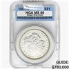 1886-O Morgan Silver Dollar NGA MS66