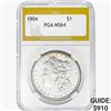 Image 1 : 1904 Morgan Silver Dollar PGA MS64