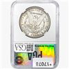 Image 2 : 1890-CC Morgan Silver Dollar PGA MS65+
