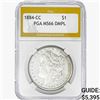 Image 1 : 1884-CC Morgan Silver Dollar PGA MS66 DMPL