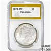Image 1 : 1878 8TF Morgan Silver Dollar PGA MS64+