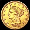 Image 1 : 1878 $2.50 Gold Quarter Eagle CLOSELY UNCIRCULATED