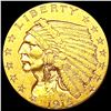 Image 1 : 1915 $2.50 Gold Quarter Eagle CLOSELY UNCIRCULATED