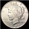 Image 1 : 1924-S Silver Peace Dollar CLOSELY UNCIRCULATED