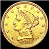 Image 1 : 1903 $2.50 Gold Quarter Eagle CLOSELY UNCIRCULATED