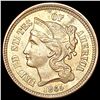 Image 1 : 1865 Nickel Three Cent UNCIRCULATED