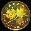 Image 2 : 2001 Canada 1/4oz Gold $10 UNCIRCULATED