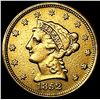 Image 1 : 1852 $2.50 Gold Quarter Eagle CLOSELY UNCIRCULATED