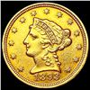 Image 1 : 1893 $2.50 Gold Quarter Eagle CLOSELY UNCIRCULATED