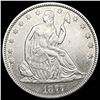 Image 1 : 1877 Seated Liberty Half Dollar UNCIRCULATED