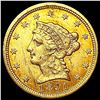 Image 1 : 1851 $2.50 Gold Quarter Eagle NEARLY UNCIRCULATED