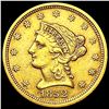 Image 1 : 1852 $5 Gold Half Eagle UNCIRCULATED