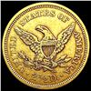 Image 2 : 1852 $5 Gold Half Eagle UNCIRCULATED