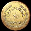Image 2 : 1859 California .0615 Gold Token NEARLY UNCIRCULAT