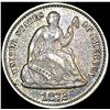 Image 1 : 1872 DDO Seated Liberty Half Dime LIGHTLY CIRCULAT