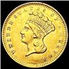 Image 1 : 1857 Rare Gold Dollar UNCIRCULATED