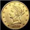 Image 1 : 1880 $10 Gold Eagle LIGHTLY CIRCULATED