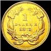 Image 2 : 1873 Rare Gold Dollar UNCIRCULATED