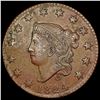 Image 1 : 1824 Coronet Head Large Cent CLOSELY UNCIRCULATED