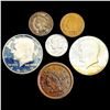 Image 1 : [6] Varied US Coinage [1855, 1897, 1904, 1942, 196
