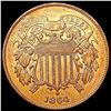 Image 1 : 1864 RED Two Cent Piece UNCIRCULATED