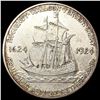 Image 2 : 1924 Huguenot Half Dollar CLOSELY UNCIRCULATED