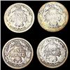 Image 2 : [4] Seated Lib Dimes [1882, 1883, 1884-S, 1885] NI