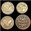 Image 2 : [4] Varied US Coinage [1853, 1928, 1930, 1937-S] N