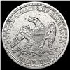 Image 2 : 1855 Arws Seated Liberty Quarter CLOSELY UNCIRCULA