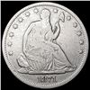 Image 1 : 1871-S Seated Liberty Half Dollar CLOSELY UNCIRCUL