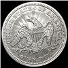Image 2 : 1853 Arws & Rays Seated Liberty Quarter CLOSELY UN