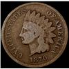 Image 1 : 1870 Indian Head Cent NICELY CIRCULATED