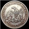 Image 2 : 1858 Seated Liberty Half Dollar CLOSELY UNCIRCULAT