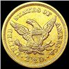 Image 2 : 1851 $2.50 Gold Quarter Eagle UNCIRCULATED