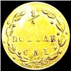 Image 2 : 1871 Round California Gold Quarter UNCIRCULATED