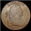 Image 1 : 1801 Draped Bust Large Cent NICELY CIRCULATED