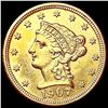 Image 1 : 1907 $2.50 Gold Quarter Eagle UNCIRCULATED