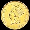 Image 1 : 1857 Rare Gold Dollar UNCIRCULATED