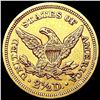 Image 2 : 1852 $2.50 Gold Quarter Eagle CHOICE AU
