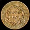 Image 2 : 1825 Classic Head Half Cent NICELY CIRCULATED
