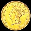 Image 1 : 1862 Rare Gold Dollar UNCIRCULATED
