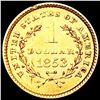 Image 2 : 1853 Rare Gold Dollar UNCIRCULATED