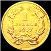 Image 2 : 1857 Rare Gold Dollar CLOSELY UNCIRCULATED