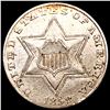 Image 1 : 1858 Silver Three Cent NEARLY UNCIRCULATED