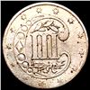 Image 2 : 1858 Silver Three Cent NEARLY UNCIRCULATED