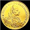 Image 1 : 1755 German .111oz Gold Ducat Uncirculated CLOSELY