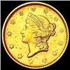 Image 1 : 1851 Rare Gold Dollar CLOSELY UNCIRCULATED